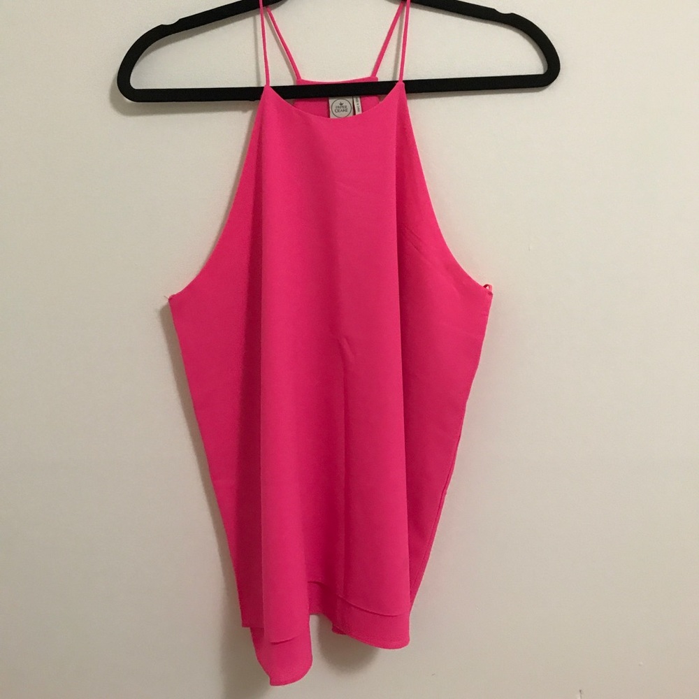 High neck tank top